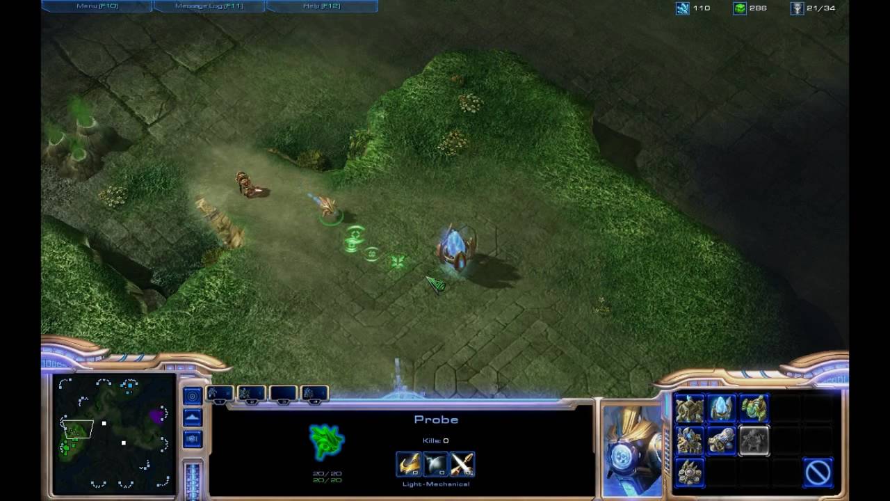 Protoss Gameplay FPVOD by PiF (Part 1/3)