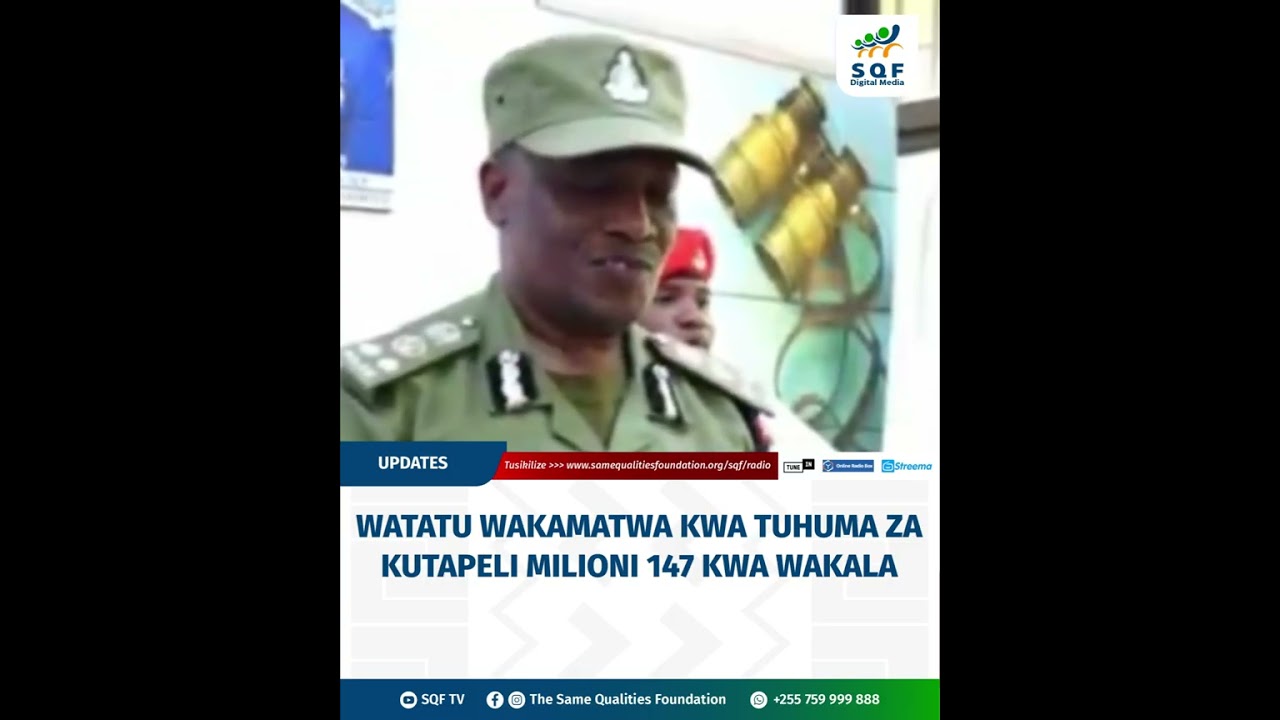 WATU WATATU WAKAMATWA RUVUMA KWA TUHUMA ZA UTAPELI WA ZAIDI YA MILION 147 KWA WAKALA