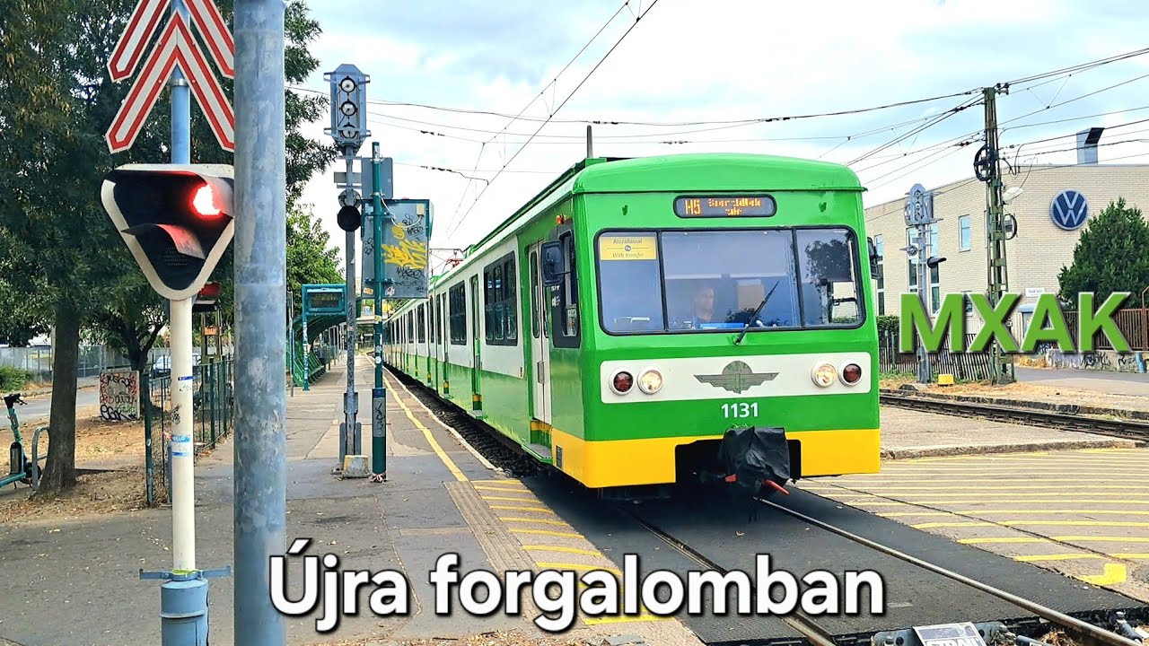 AZ EGYETLEN FELÚJÍTOTT HÉV VISSZATÉRT + Déli körvasút fejlesztés 2025 Augusztus!