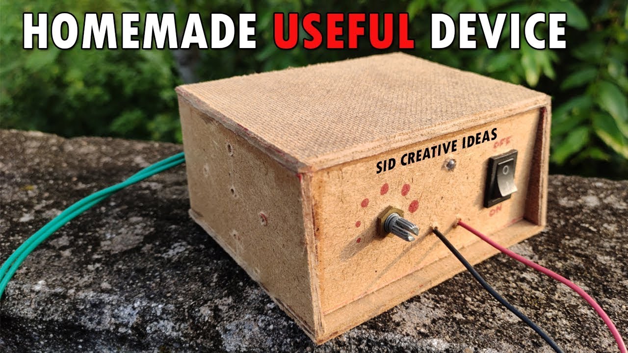 Homemade Useful Device | How To Make Mini Power Supply | In Hindi