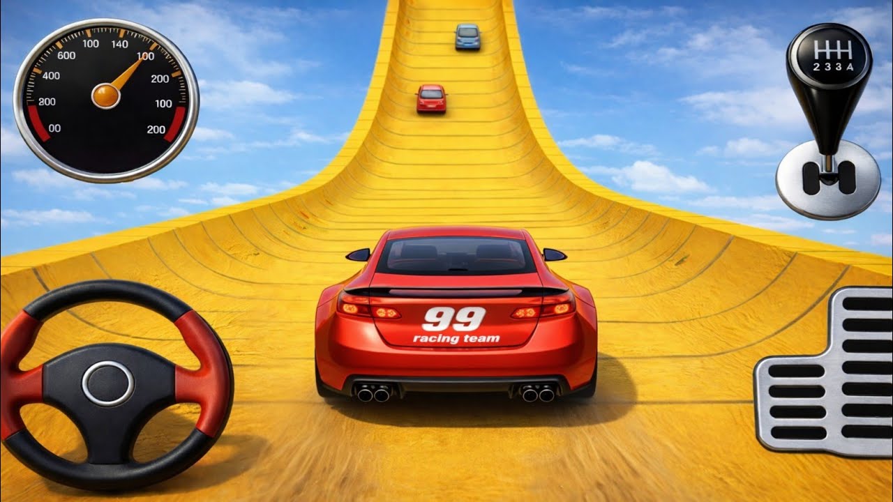 INSANE Mega Ramp | CRAZY Car Stunts Challenge