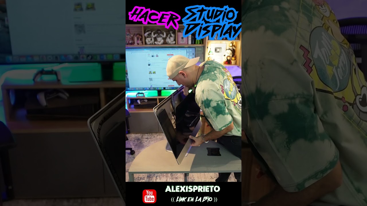 &iquest;Como hacer? 🖥️ STUDIO DISPLAY por 300&euro; de APPLE   @AlexisPrieto   #sillasgamer #alexisprietosilla