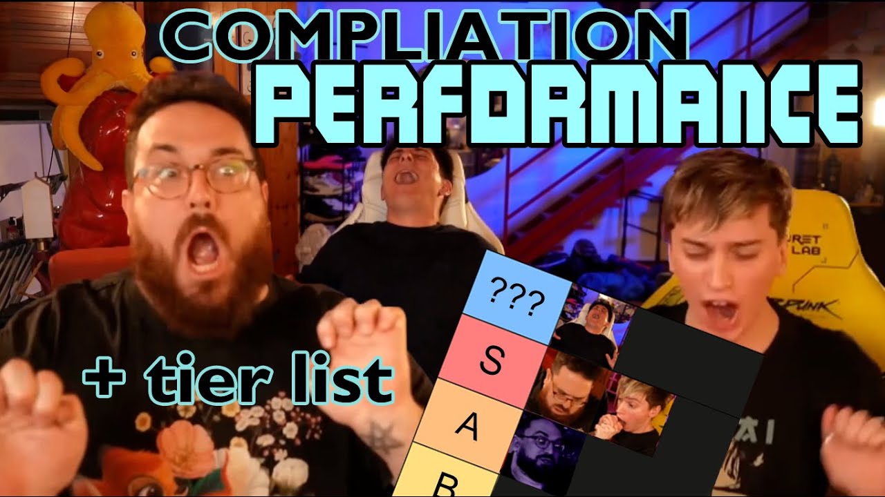 Compilation di PERFORMANCE + tier list - Polterguys