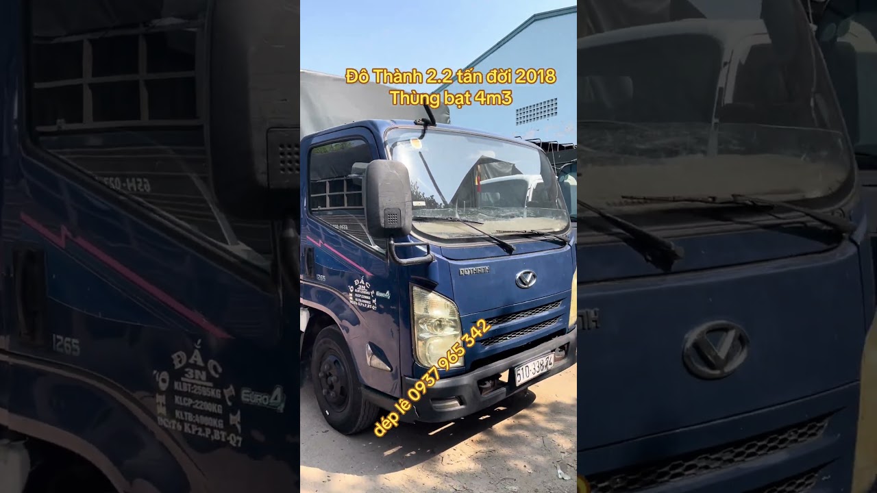Bán gấp Đô Thành 2.2 Tấn đời 2018 Thùng bạt 4m3