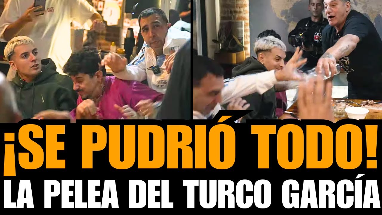 REVELAN la PELEA del TURCO García en 