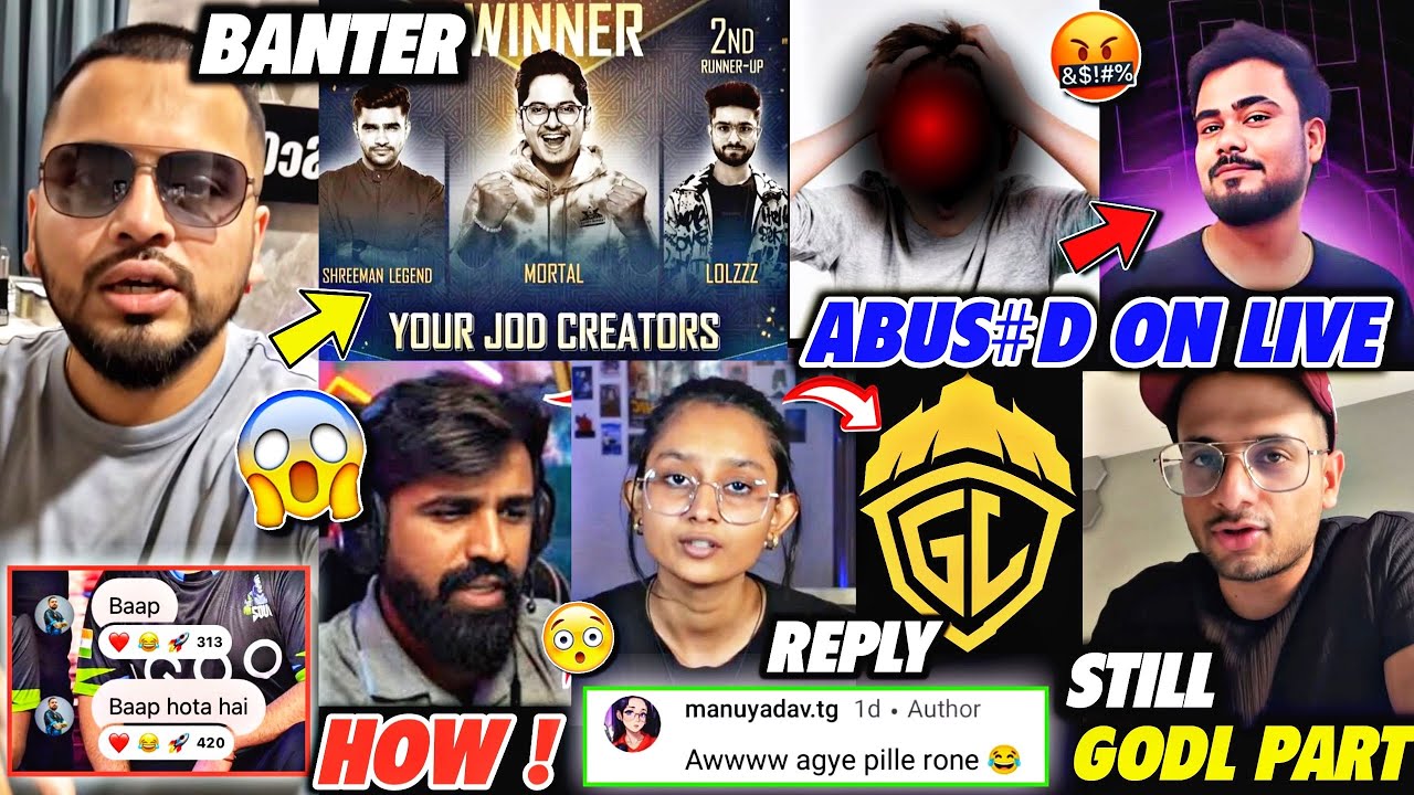Sid on MORTAL Won Award😱 Girl MATTER - Live ABUS#D🤯 HADES on Hate to GIRL😰POTTER Still GODL Analyst