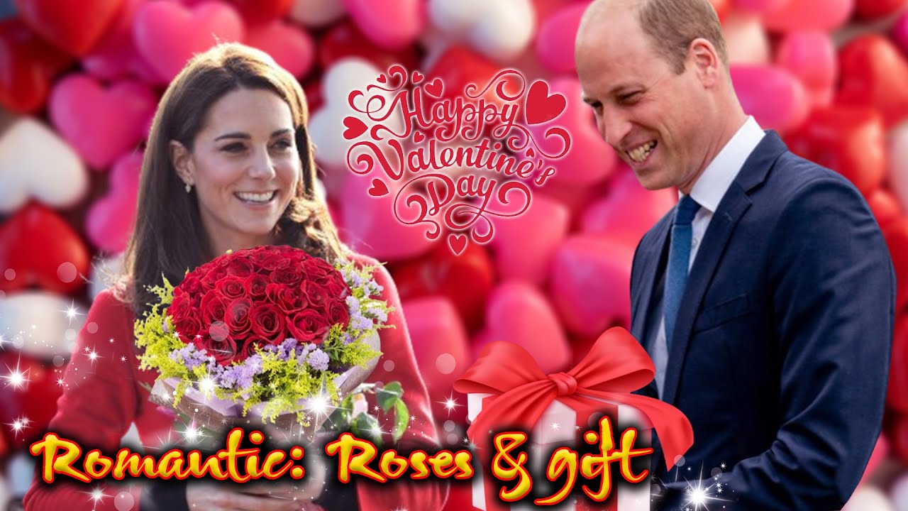 Romantic Prince William Give ROSES & SPECIAL GIFT For Princess Catherine On Valentine's Day