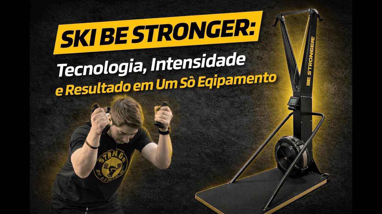 SKI ERG BE STRONGER: O Ergométrico Que Vai Transformar Seu Treino 🔥