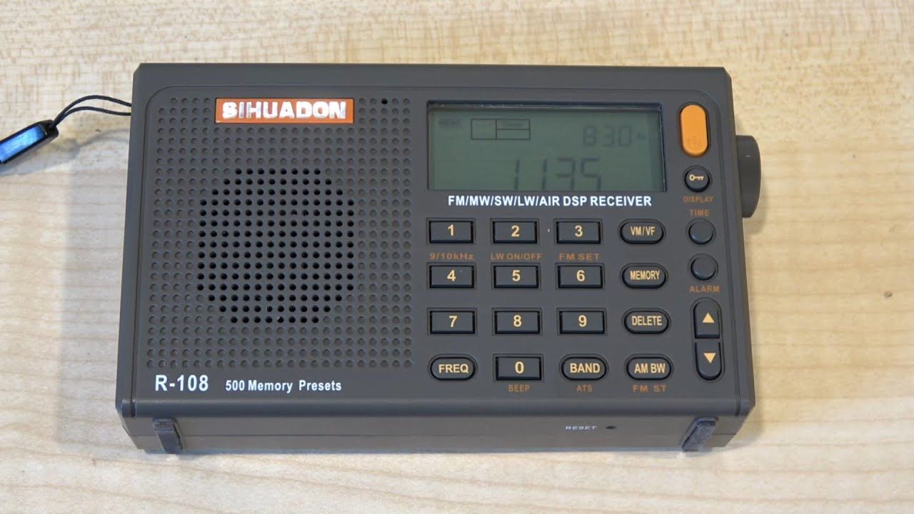SIHUADON R-108 Receiver review.