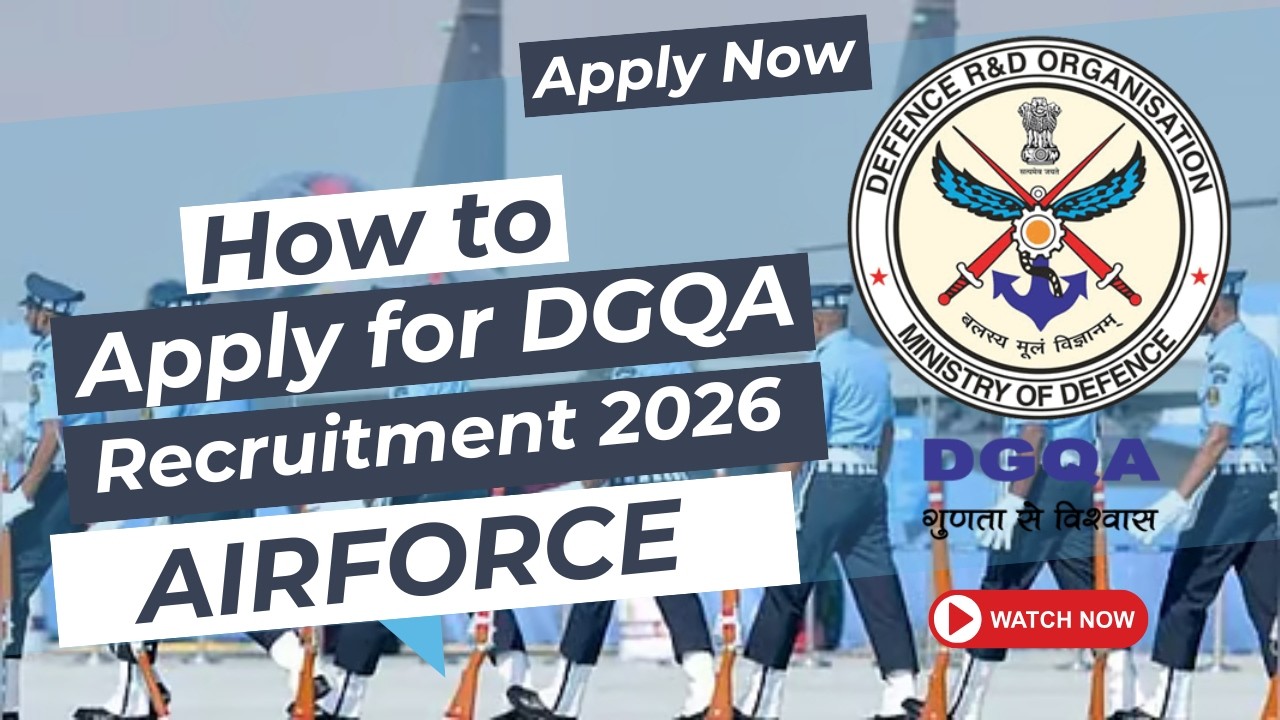 🔥 Government Office Jobs | 10th Pass Govt Jobs 2026 | DGQA Recruitment 2026