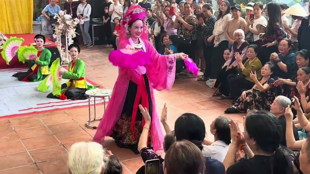 Hát Văn ở Bia Bà (La Khê) ngày 2/3/2026