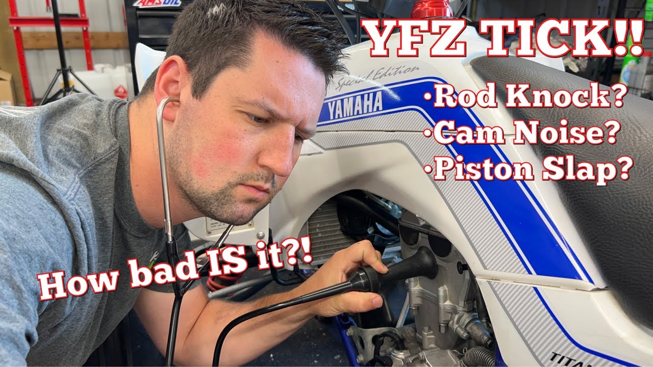 Шум двигателя YFZ450... Серьёзно ли это? Давайте разберёмся! (полностью и со сравнением)