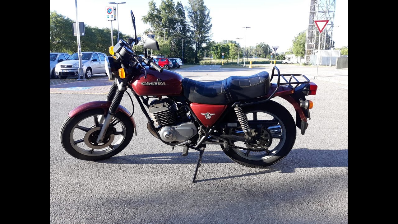 Il regalo che si è fatto Manu CAGIVA  SST 350 del 1984