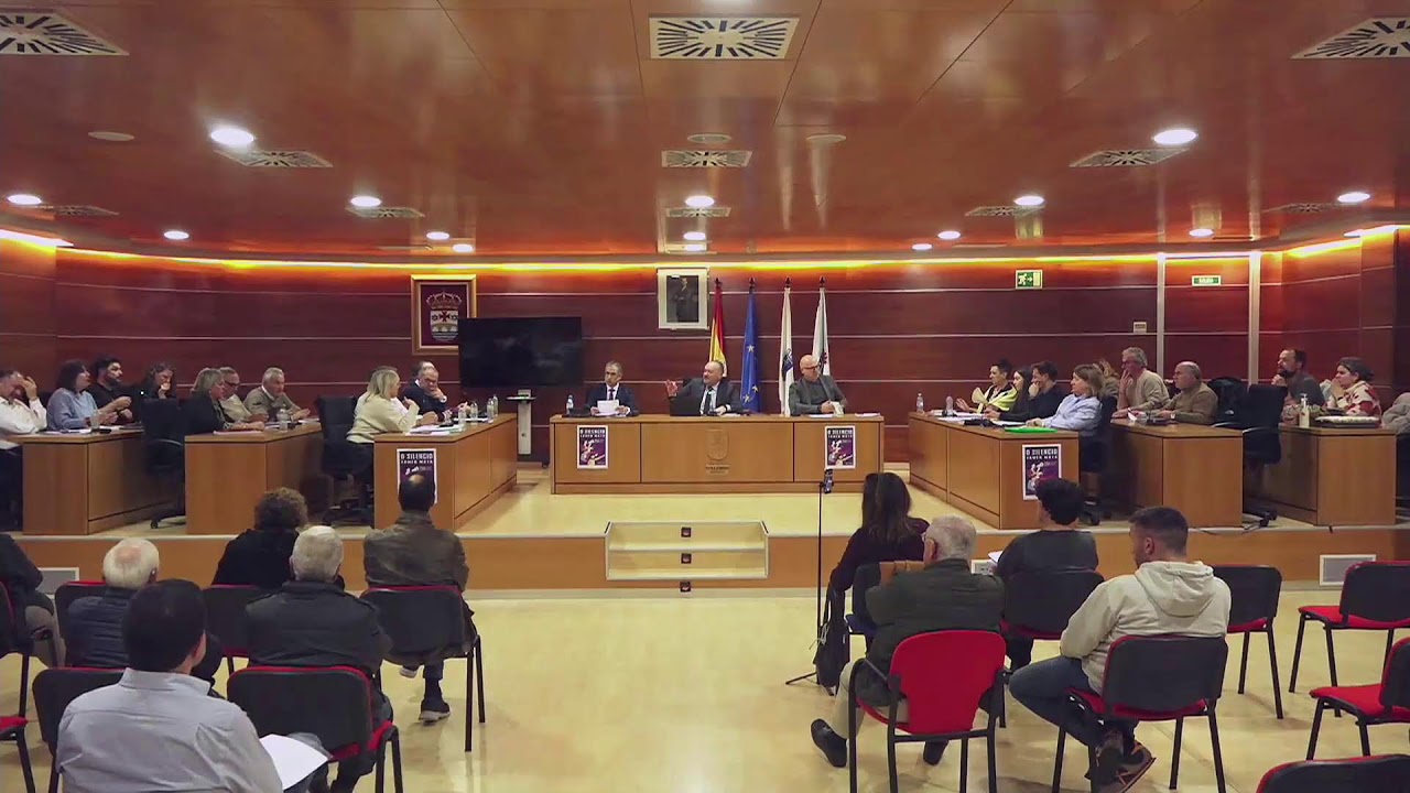 Pleno ordinario do Concello de Culleredo do 27 de Novembro de 2025 as 20:00