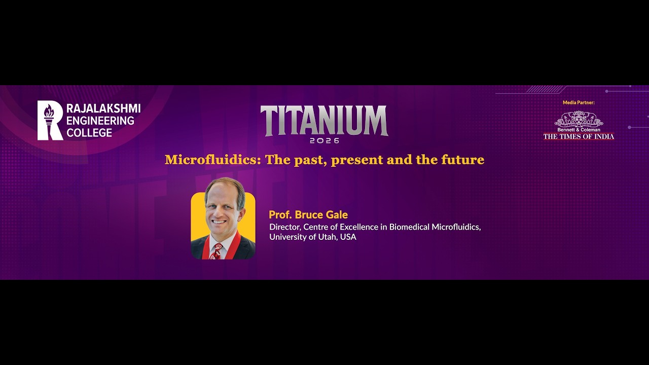 TITANIUM 2026 - Plenary Session :: Microfluidics: The past, present and the future :: 14-02-2026
