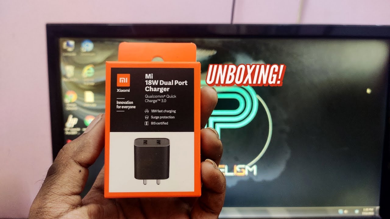 Mi 18W Dual Port Charger Unboxing in தமிழ்!