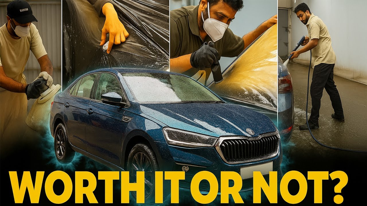 SKODA SLAVIA PPF – Worth Every Rupee? Full Detailing Video