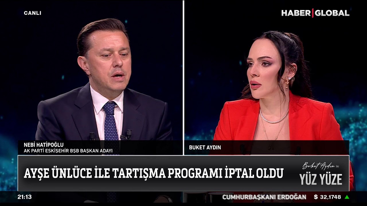CANLI | Cumhur İttifakı'nın Eskişehir Adayı Nebi Hatipoğlu Haber Global'de Buket Aydın'ın Konuğu
