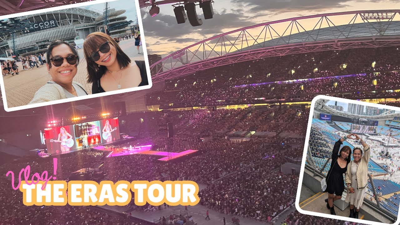 the eras tour vlog ~ sydney, night 1