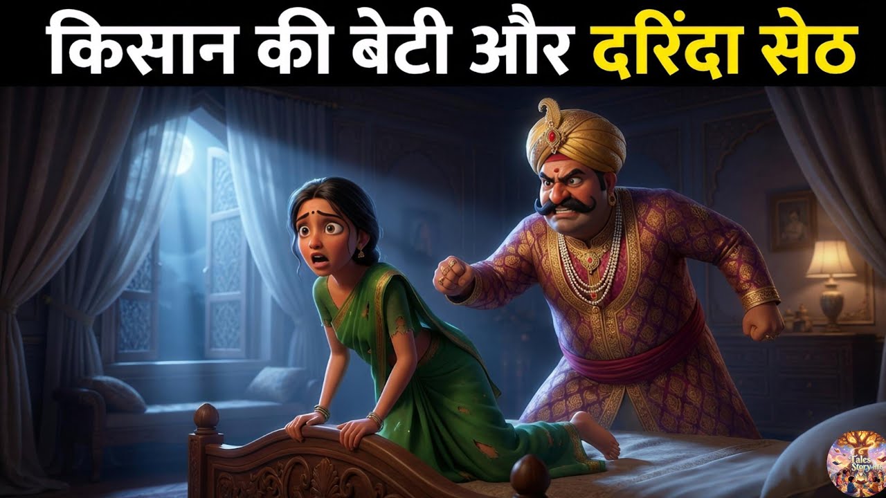 किसान की बेटी और दरिंदा सेठ 😱 || Kisan Ki Beti Aur Darinda Seth | Heart Touching Hindi Moral Story