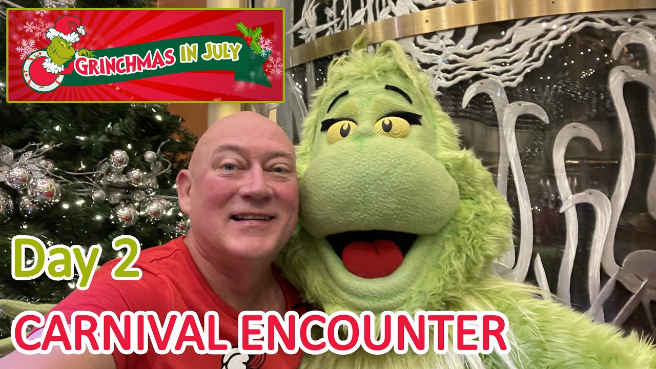 Carnival Encounter Grinchmas in July Comedy Cruise Day 2