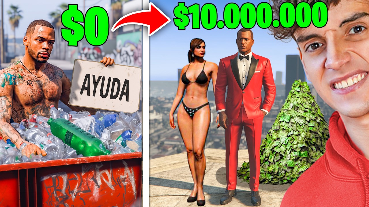 🤑PASO de POBRE a MILLONARIO en GTA 5🤑