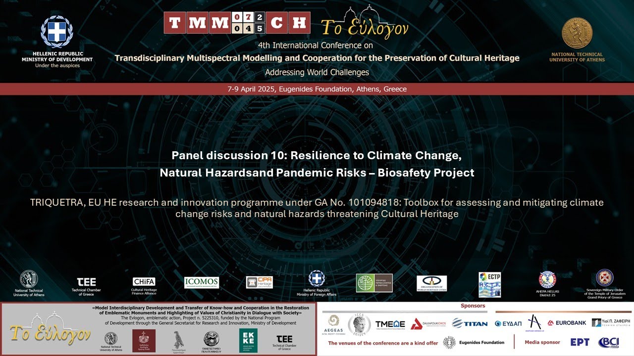 TMM-CH 2025: Panel discussion 10: Resilience to Climate Change, Natural Hazards and Pandemic Risk...