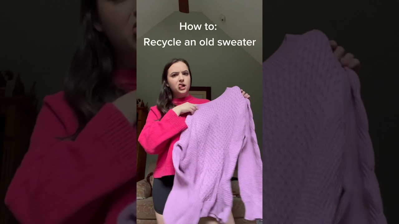 Get free yarn! Recycle your sweaters! Please like and Subscribe to see what I make!!!!! #yarnlover