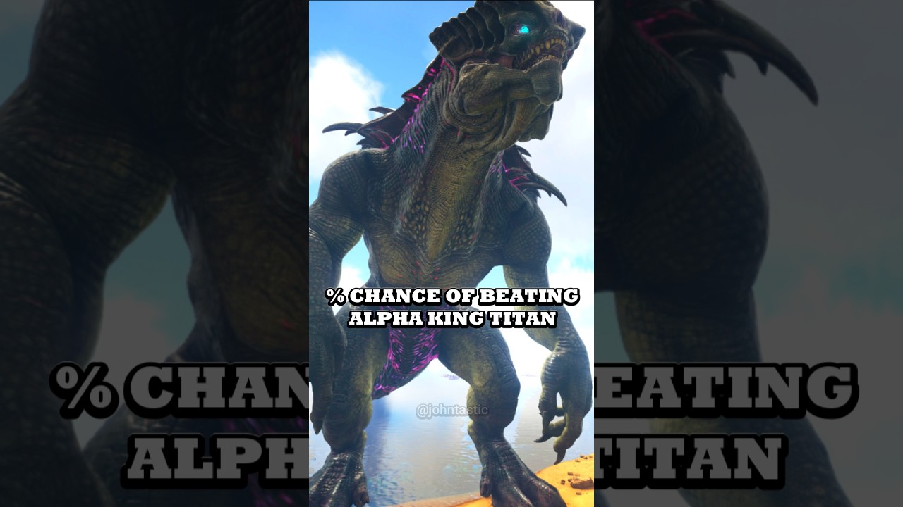 % CHANCE OF BEATING KING TITAN ALPHA #shorts #sigma