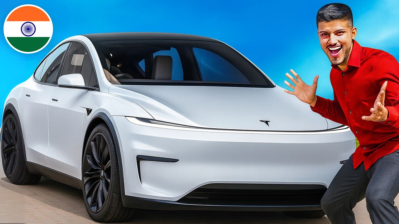 I Tried India's First Tesla! *Tesla Model Y*