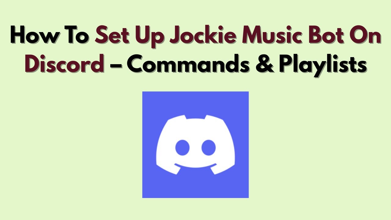 Как настроить бота Jockie Music в Discord (2026) &ndash; Команды и плейлисты