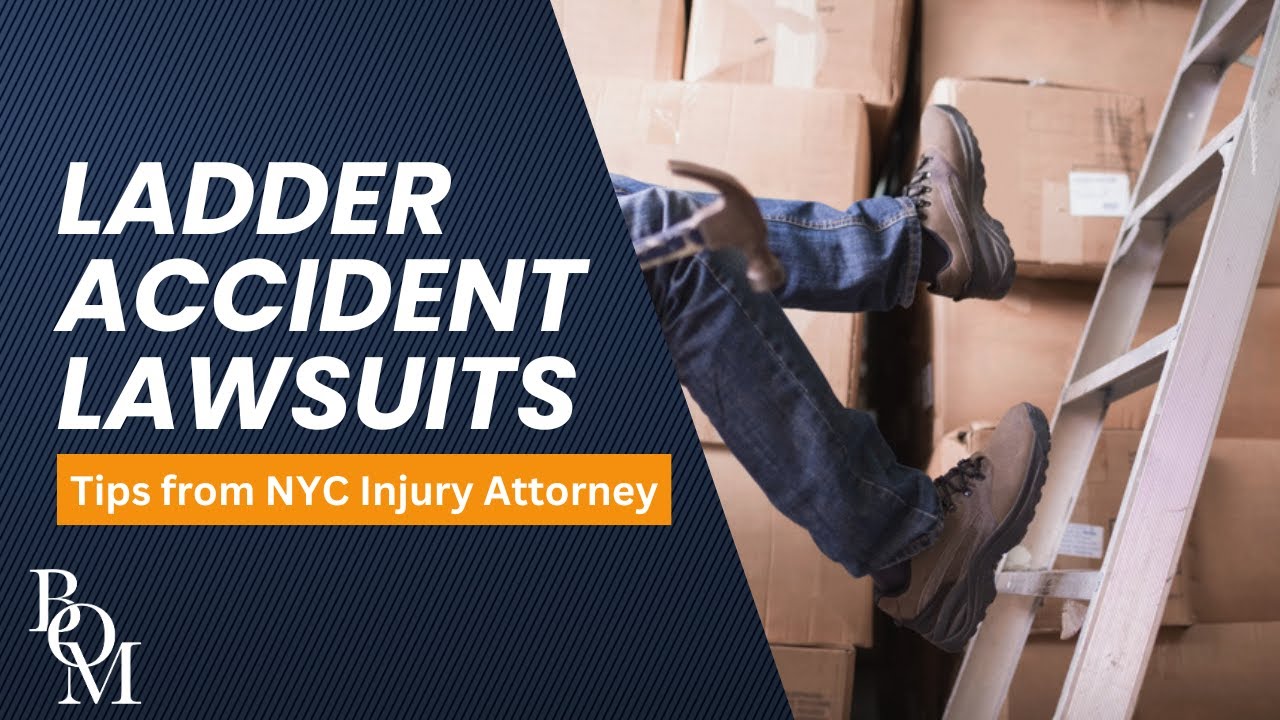 Ladder Accident Lawyer: Your Rights in a Workplace Ladder Accident