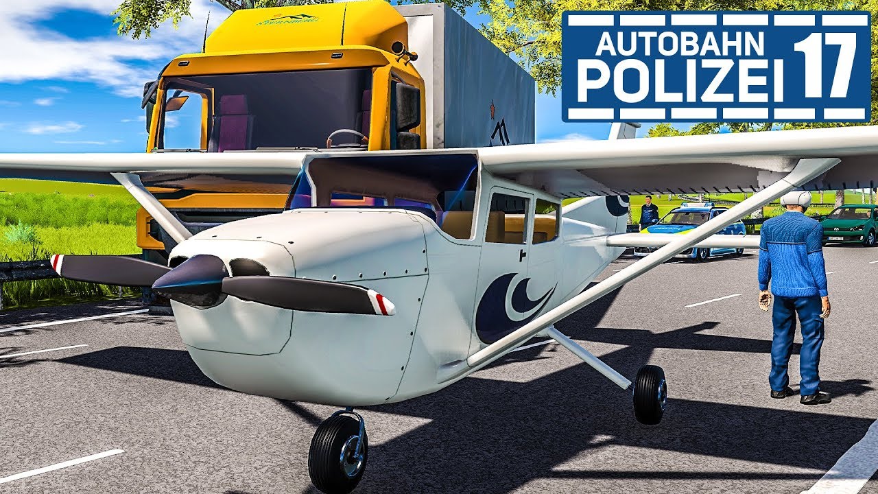 Flugzeug-NOTLANDUNG und Crash! AUTOBAHNPOLIZEI-SIMULATOR 2 #17 | Autobahn Police Simulator 2 deutsch