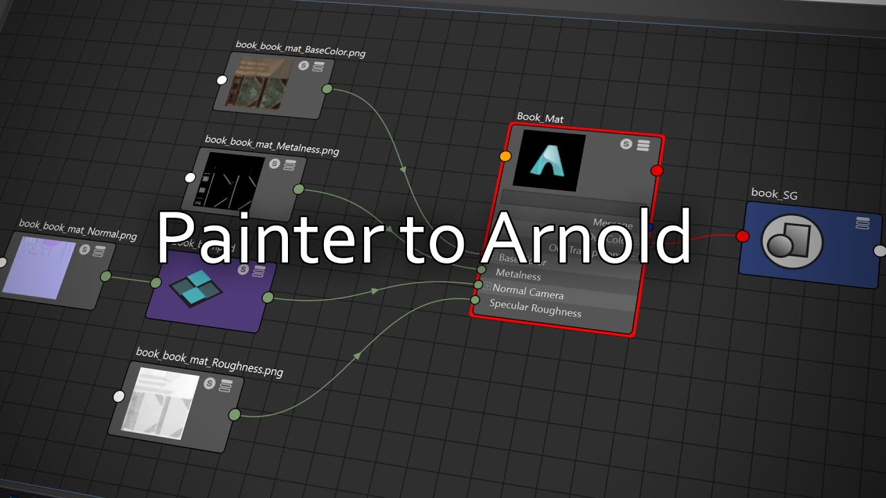 Quick Export Guide for Substance Painter to Arnold