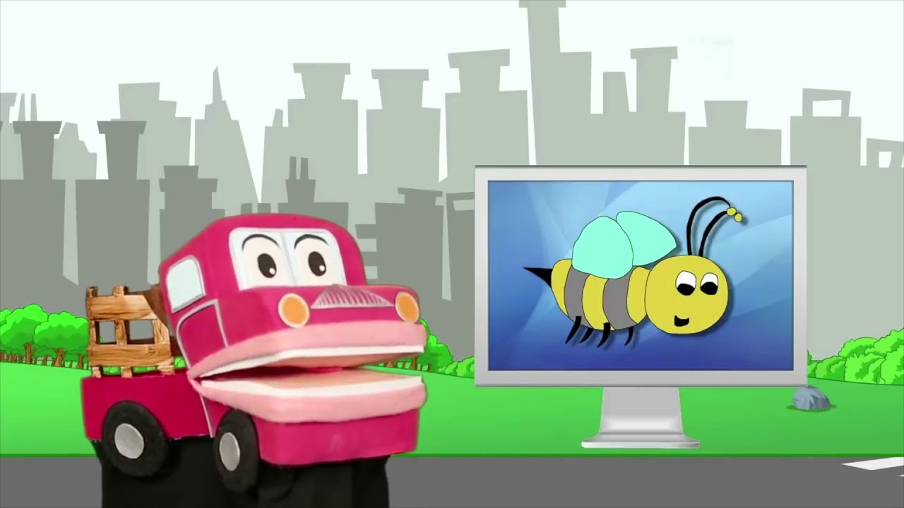 Descubriendo a Los Insectos   Videos Educativos para niños   Barney El Camión