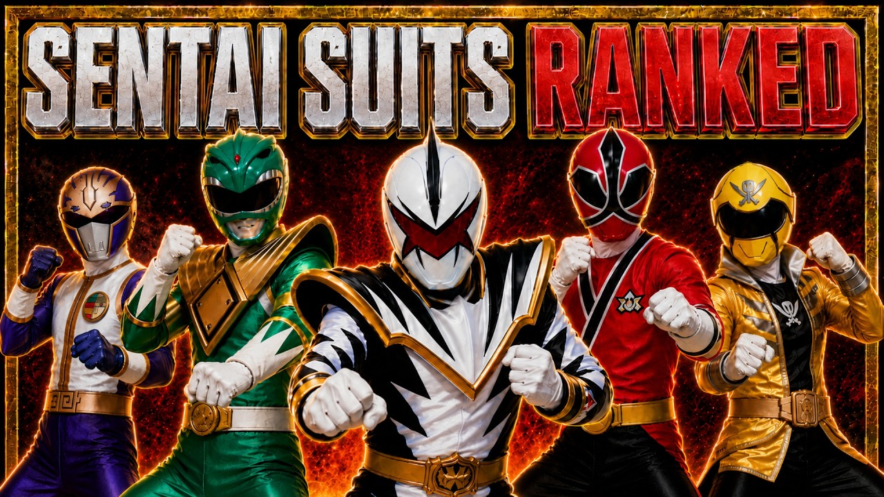 Every SUPER SENTAI Suit Design RANKED - From Worst To Best!