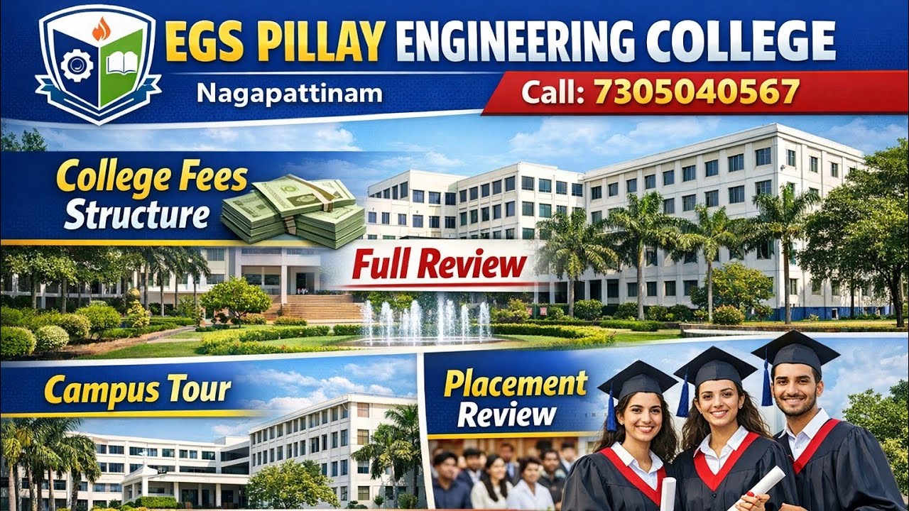 EGS Pillay Engineering College ❣️#nagapattinam #engineeringcollege #viralvideo #trendingvideo #tvk 