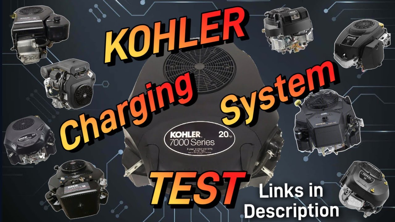 Как проверить систему зарядки Kohler
