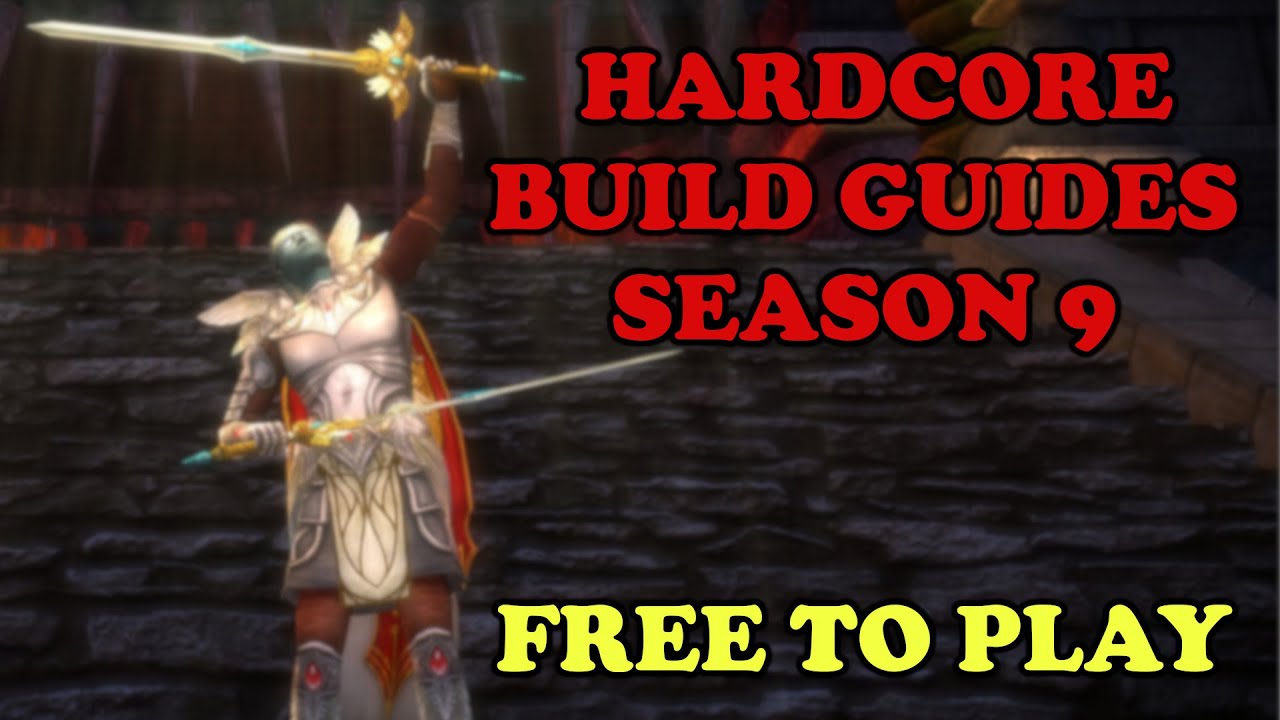 Free to Play Hardcore Season 9 Build Guides for Dungeons and Dragons Online