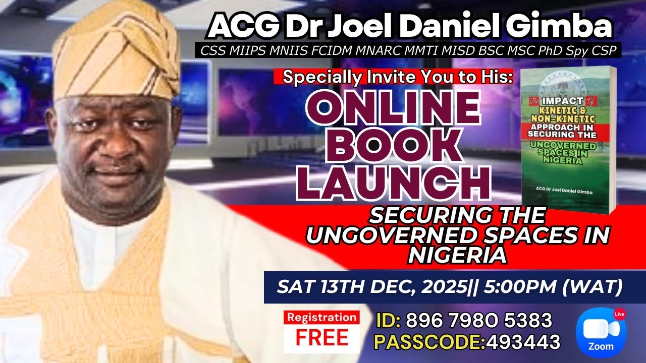 ACG DR JOEL GIMBA'S BOOK LAUNCH