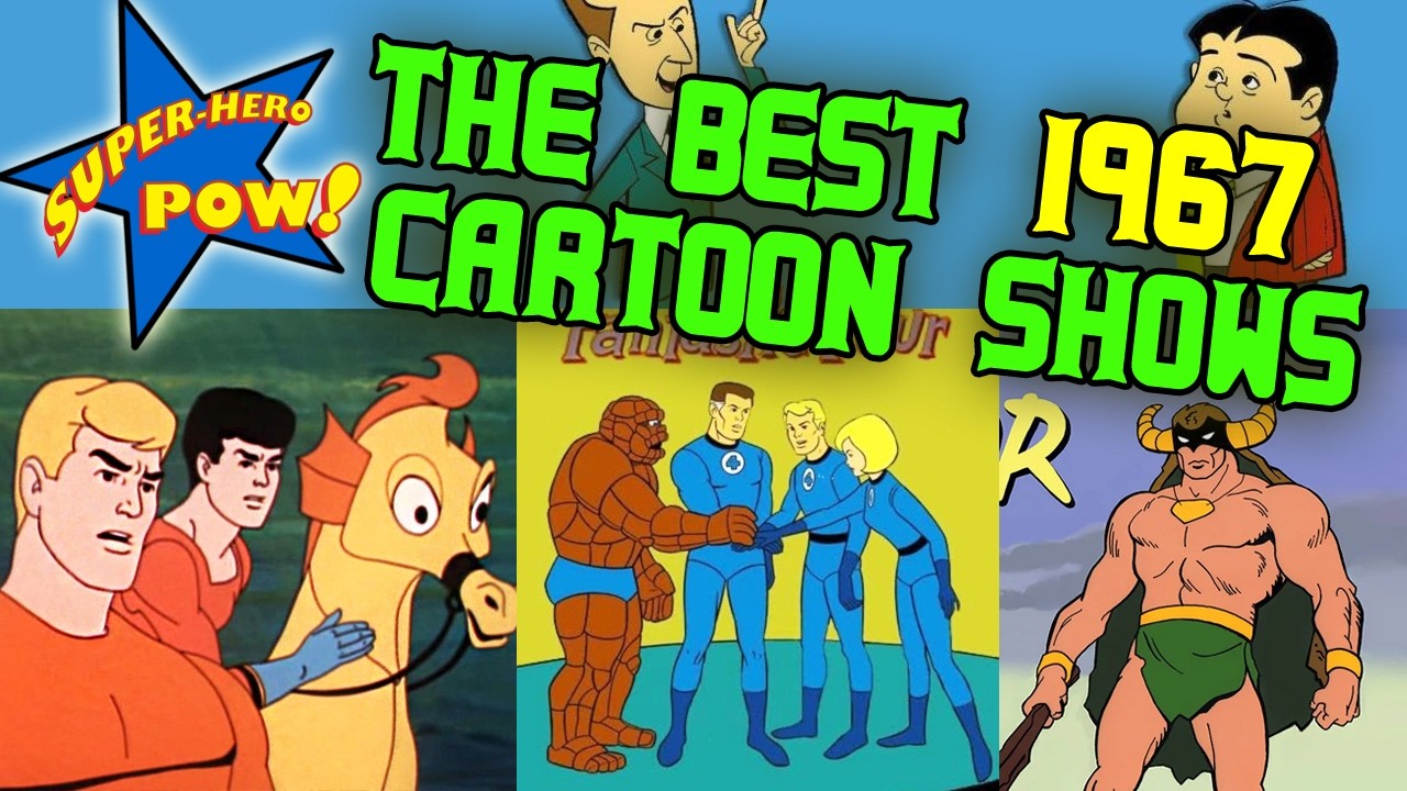 The Best Cartoon Shows from 1967 | Superhero Pow
