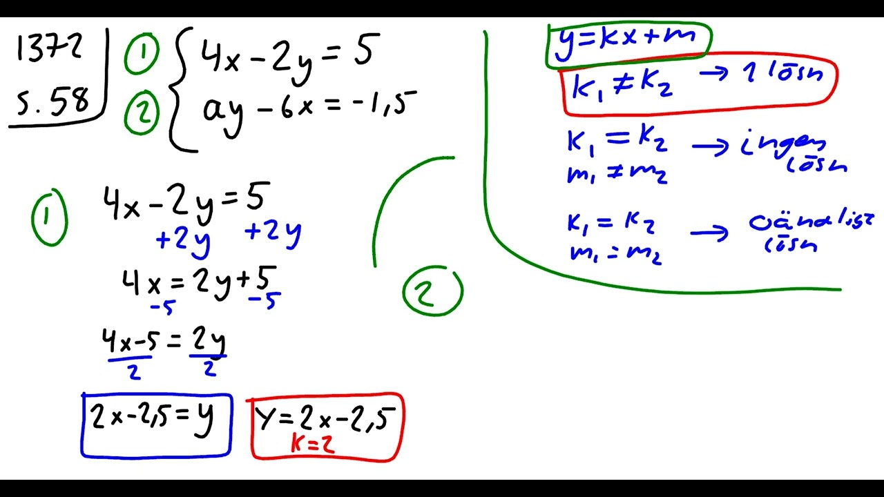 Matematik 2b   Lösning av uppgift 1372 sid  58