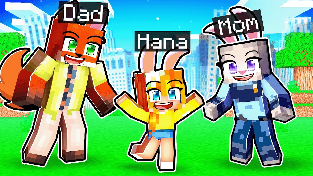 УСЫНОВЛЕН СЕМЬЕЙ ЗВЕРОСТРАНИКА в Minecraft!