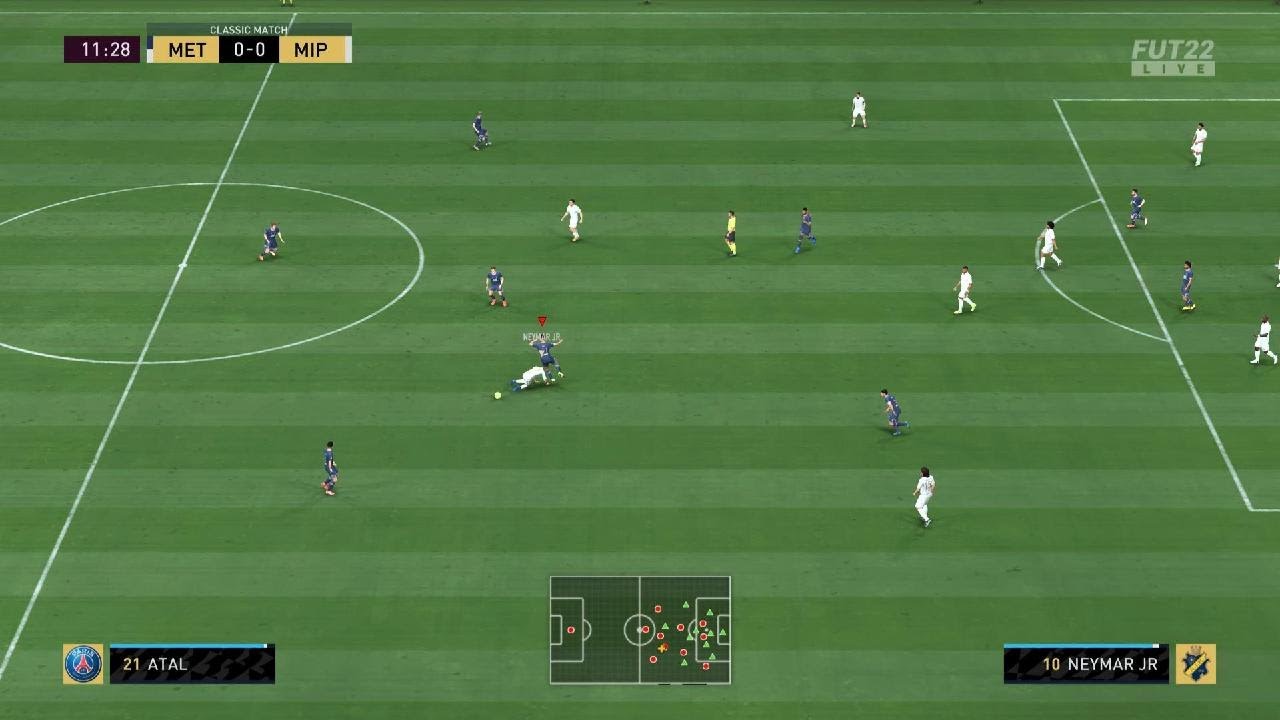 FIFA 22 POSSESSION DOMINANCE 4141
