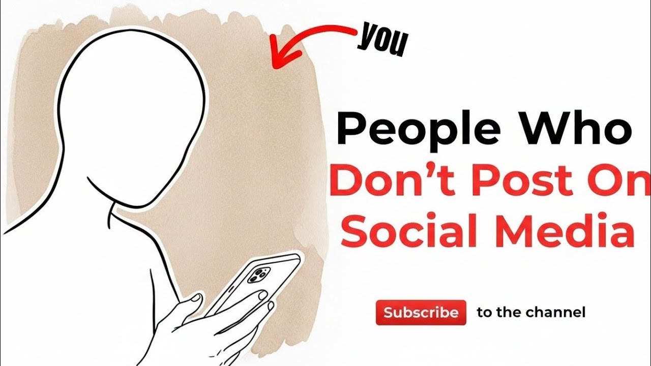 Why People Who Avoid Posting Photos Often Think Differently