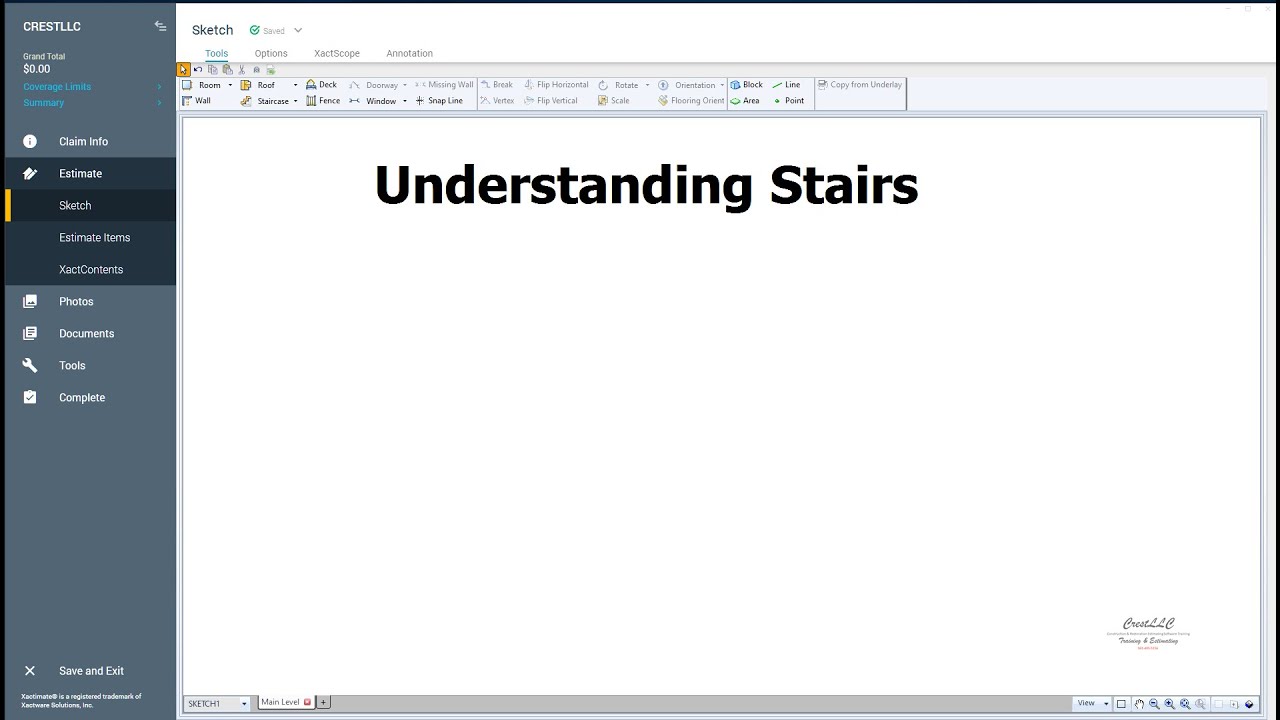 Xactimate - Understanding Stairs