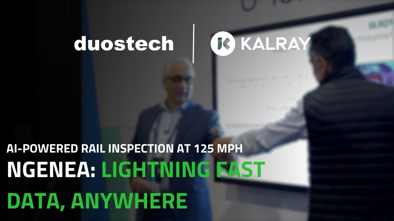 Revolutionizing Railcar Inspection with AI: Kalray & Duos Technologies at Dell Technologies World