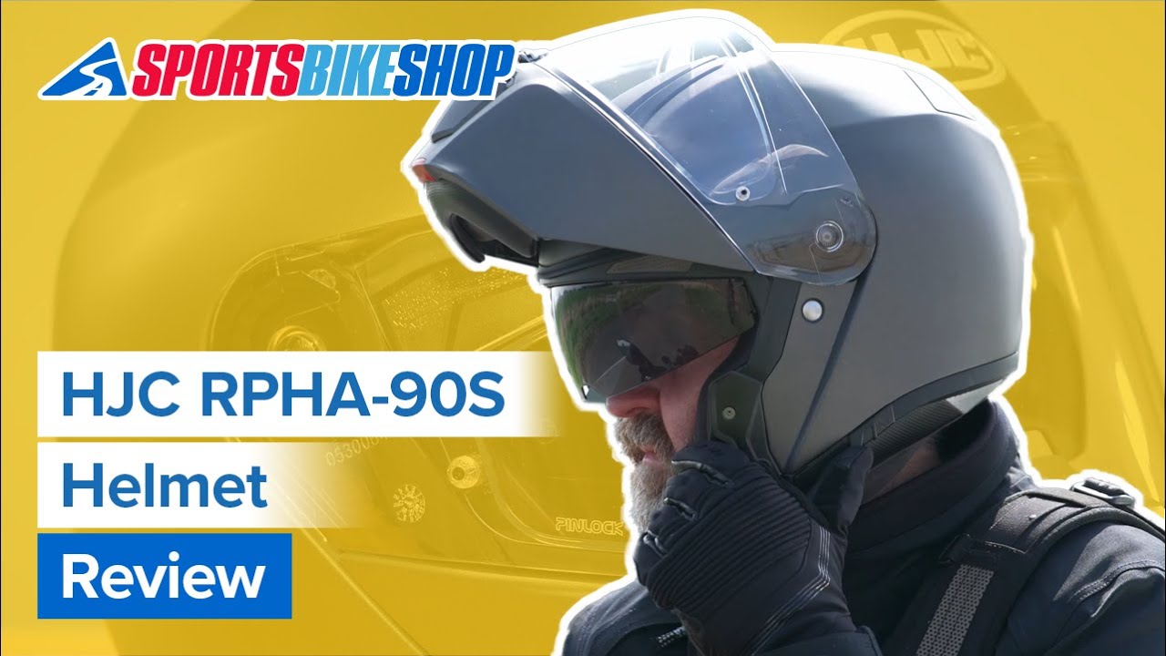 Обзор мотоциклетного шлема HJC RPHA-90S — Sportsbikeshop