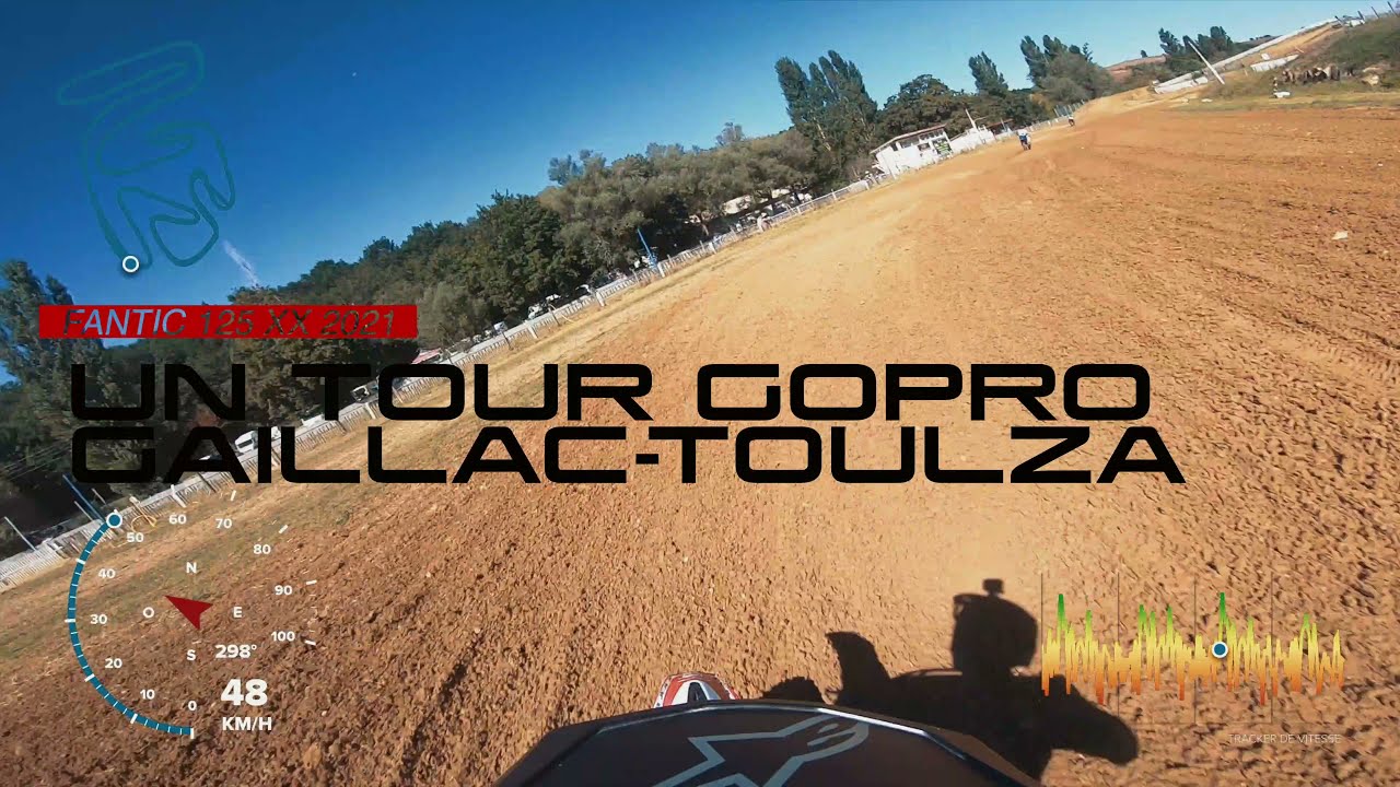 Un tour en GoPro &agrave; Gaillac Toulza / 125 Fantic XX 2021