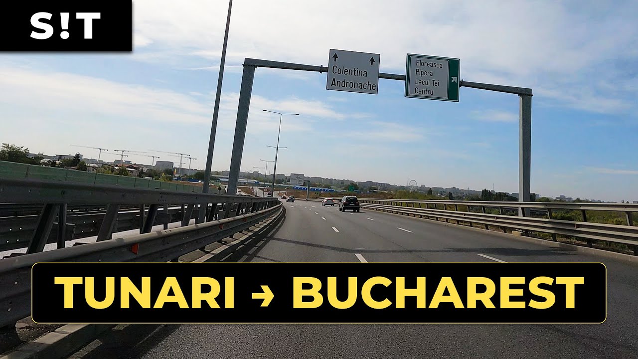 Tunari → Bucuresti Sector 2 | Centura, A3, Gherghitei, Fundeni Drive 🚗